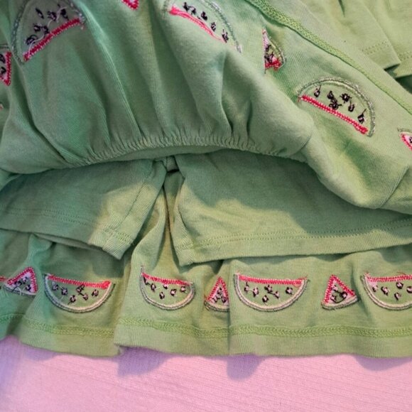 Gymboree girls size 9 Watermelon Picnic line skirt with modesty shorts VGUC - Picture 2 of 4